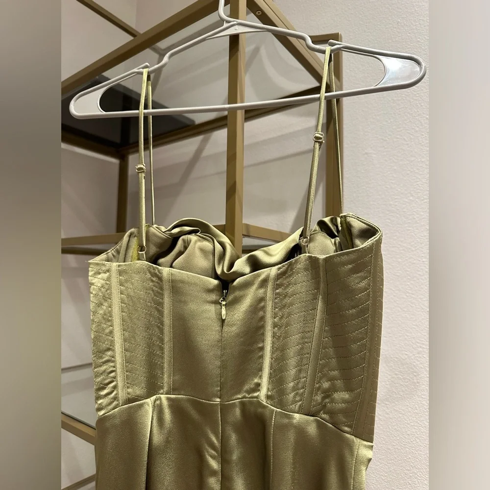 House of CB Olive Green Midi Dress - Picture 11 of 15